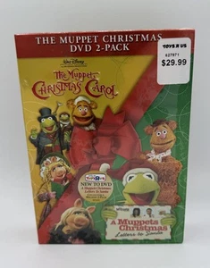 Toys R Us Disney Muppet Christmas Carol Letters to Santa DVD Collectible 2 Pack - Picture 1 of 5