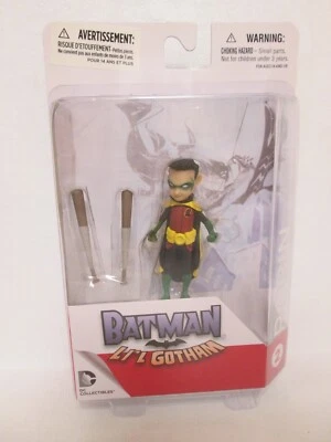 Batman Li'l Gotham Robin 4” Action Figure Dc Direct Toys - Image 1 of 2