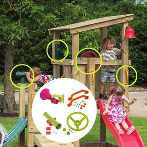 4x Playground Accessories for Backyard Outdoor Playhouse - Picture 1 of 6