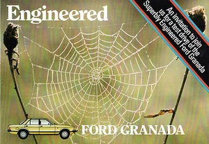 Ford Granada Mk2 1980 UK Market Foldout Sales Brochure L GL S Pack Ghia Diesel - Picture 1 of 2