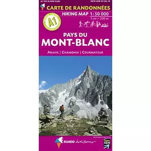Pays du Mont Blanc Hiking Map A1 - Picture 1 of 2