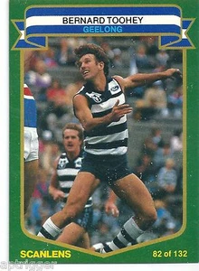 1985 Scanlens (82) Bernard TOOHEY Geelong Mint **** - Picture 1 of 1