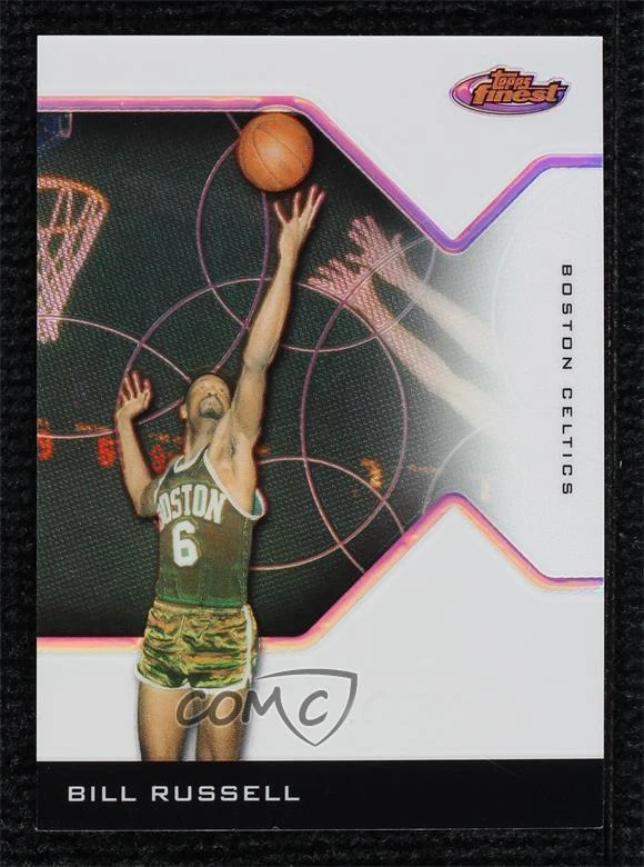 2004-05 Topps Finest Refractor 149/249 Bill Russell #147 HOF
