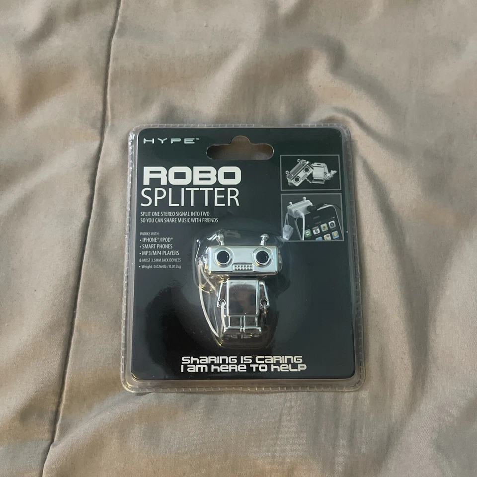 Divisor de música robô divisor prata por Hype lacrado - Imagem 1 de 2
