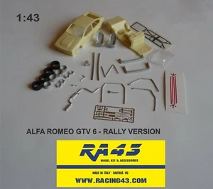 1/43 kit ALFA ROMEO ALFETTA GTV 6 ONLY KIT - SOLO KIT - Foto 1 di 1