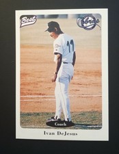 1996 Best Kissimmee Cobras Ivan DeJesus PUR #3 Coach 