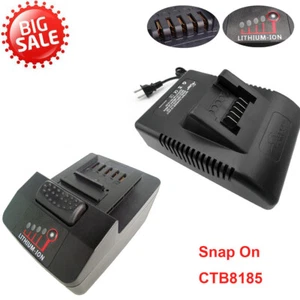 Batería Snap On CTB8185 CT8850 CT7850 CTB8187 CTB7185 18V 4Ah y Cargador CTC720 - Imagen 1 de 12