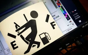 Brand New vinyl decal gas tank sticker - Picture 1 of 1