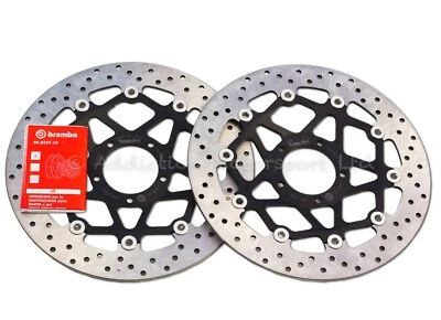 2x Discos de freno delanteros Brembo Serie ORO 320mm Ducati 999, R, S 78.B408.80 Foto 1 de 3