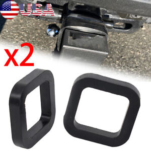2" Trailer Hitch Rubber Cushion Silencer Pad For Receiver Reduce Tow Rattle Pair