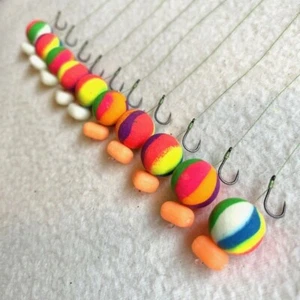 10 X PIATTAFORME PER CAPELLI CARICATE CON 16mm WONKA ANANAS POPUP CARPA FLYNSCOTSMAN TACKLE - Foto 1 di 6