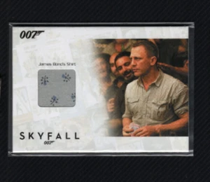 James Bond Artifacts & Relics Costume Skyfall SSC10 Daniel Craig 007 #112/200 - Picture 1 of 4
