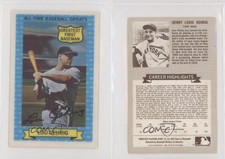 1972 Kellogg's 3-D All-Time Baseball Greats Lou Gehrig #13 HOF