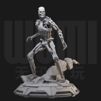 1/24 Mecánico Calavera Terminator Escena Minitura Figura Muñeca Exhibición Estatua Modelo Foto 1 de 4