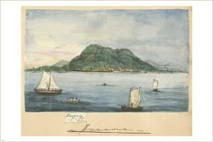 REISEN IN PERU Vintage Gemälde Poster CLEMENTS ROBERT MARKHAM 1853 - Bild 1 von 2