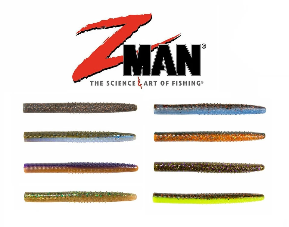 Z-Man Finesse Big TRD 4" Ned Neko Rig Elaztech Bass Fishing Lures Select Color - Image 1 of 1