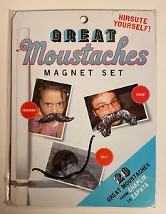 Juego de Imanes Grandes Bigotes - Sin Usar - Bigotes Gremio de Filósofos Desempleados - Imagen 1 de 1
