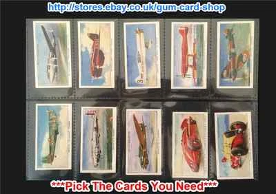 WILLS - SPEED 1938 (G) ***PICK THE CARDS YOU NEED*** - Image 1 of 4