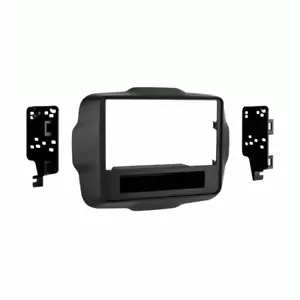 Kit de tablero de instalación de radio doble din Metra 95-6532B para montaje estéreo de automóvil renegado - Imagen 1 de 2
