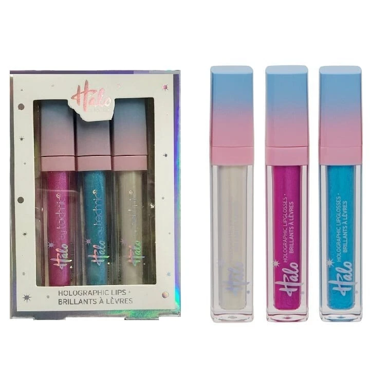 Halo by Technic Holographic Lipglosses Gift Set For Ladies New - Image 1 of 1