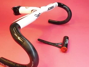 Deda Alanera RHM weiß/Carbon (Glanz) 46/13 integrierter Lenker - Neu aus altem Lagerbestand - Bild 1 von 5