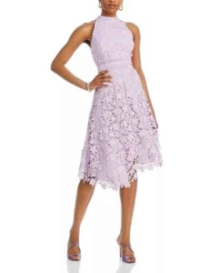 Eliza J Damen asymmetrischer Saum Lavendel ärmelloses Kleid-Größe 12-Einzelhandel $ 188 - Bild 1 von 6
