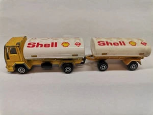 Majorette Nr. 324 Ford Shell Camion E Rimorchio Cisterna No Blister Ottimo 1/66 - Foto 1 di 7