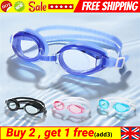 Anti Fog Swimming Goggles UV Glasses Adjustable Earbuds Nose Clip Unisex Kids