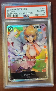 PSA 10 GEM MINT One Piece Japanese 500 Years In The Future STUSSY #085 - Bild 1 von 2