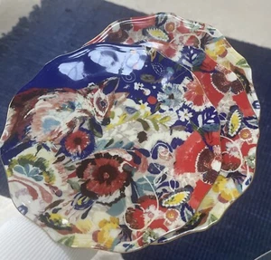 Anthropologie Fox and the Hare Starla Halfmann SET OF 3 Desert Plates BEAUTIFUL - Picture 1 of 12