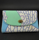 Petit sac à main en tissu de soie années 1960 Emilio Pucci Mod fabriqué en Italie avec étiquette d'origine