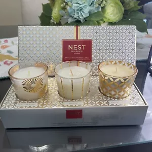 NEST New York Festive Petite Candle 3 Trio Duftkerzen Set Limited Edition - Bild 1 von 6