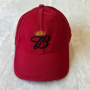 Budweiser #8 Dale Earnhardt Jr. Nascar Hat Mens OSFM Flex Upto Large Red - Picture 1 of 11