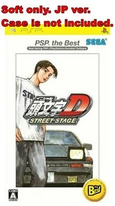 Sony PSP Soft Only initials D STREET STAGE Best Sega Sony PlayStation Portable - Picture 1 of 1