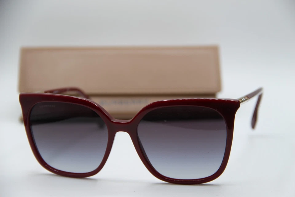 NUEVAS GAFAS DE SOL BURBERRY B 4347 3403/8G MARCO AUTÉNTICO DEGRADADO VIOLETA 56-17 Foto 1 de 4
