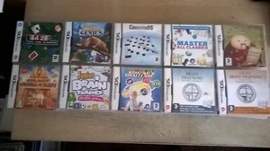 BUNDLE x 10 NINTENDO DS GAMES / LITE DSi 3DS COMPATIBLE - ALL COMPLETE - LOT 1 - Picture 1 of 5