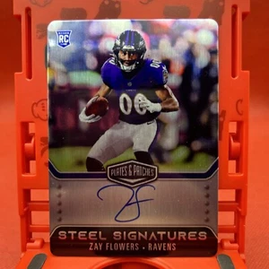 2023 PANINI PLATTEN & PATCHES ZAY BLUMEN STAHL SIGNATUREN ROOKIE AUTO/300 RC - Bild 1 von 2