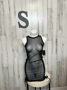 Mesh black dress size small - Picture 1 of 6