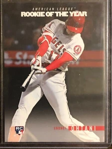 2018 Topps Rookie Review #ROTY5 Shohei Ohtani Los Angeles Angels RC - Picture 1 of 2
