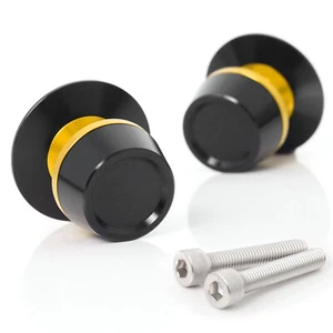 8MM Gold Swingarm Spools Screws For Ninja 250 18 19 20 - Foto 1 di 6