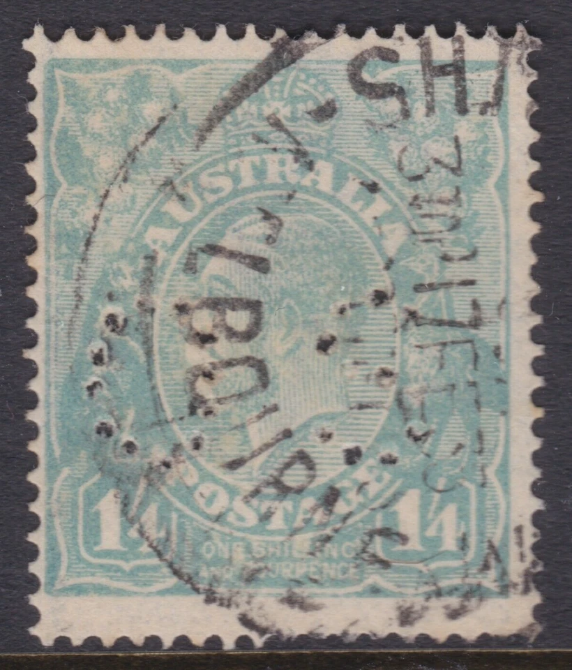 澳大利亚 1'4 KGV 绿松石单 WMK 墨尔本发货邮件操作系统香水参考:KTA249 — 第 1/1 张图片