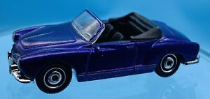2008 Matchbox 1969 Karmann Ghia Convertible Metalflake Purple 1/64 Die Cast Car