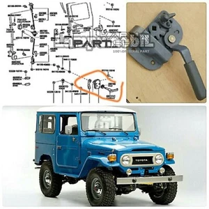 Fits TOYOTA FJ40 FJ45 BJ40 HJ45 LAND CRUISER DOOR LOCK ASSEMBLY REAR AMBULANCE - Picture 1 of 7