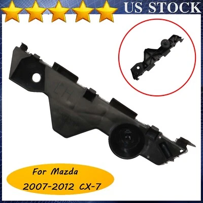 Fits For Mazda 2007-2012 CX-7 Black Plastic Left Front Bumper Mounting Bracket - Image 1 of 4