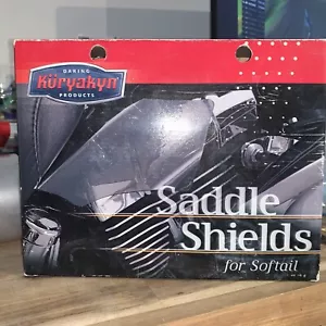 new Kuryakyn Saddle Shields 00-13 Softail Harley-Davidson FXST, FLST 00-17 r4s1 - Picture 1 of 3
