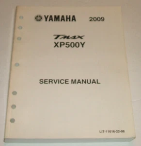 Yamaha Tmax 500 Service Manual 2009 2010 2011 Xp500 Xp 500 Scooter Repair Shop - Picture 1 of 5