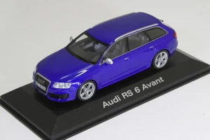Minichamps 1:43 Audi RS6 Avant C6 2007 5.0L V10 sepang blue 5010710223 - Picture 1 of 2