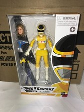 Power Rangers Lightning Collection In Space Yellow Ranger BOX HAS SMALL CREASE