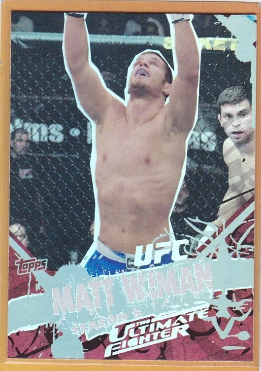2010 TOPPS UFC THE ULTIMATE FIGHTER MATT WIMAN #TT-23 NMMT/MINT *A8417 - Image 1 of 1