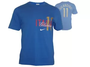 Nike Italien Fan T-Shirt Gilardino blau Gr.S Italia Azzurri Tee Shirt Jersey - Bild 1 von 4